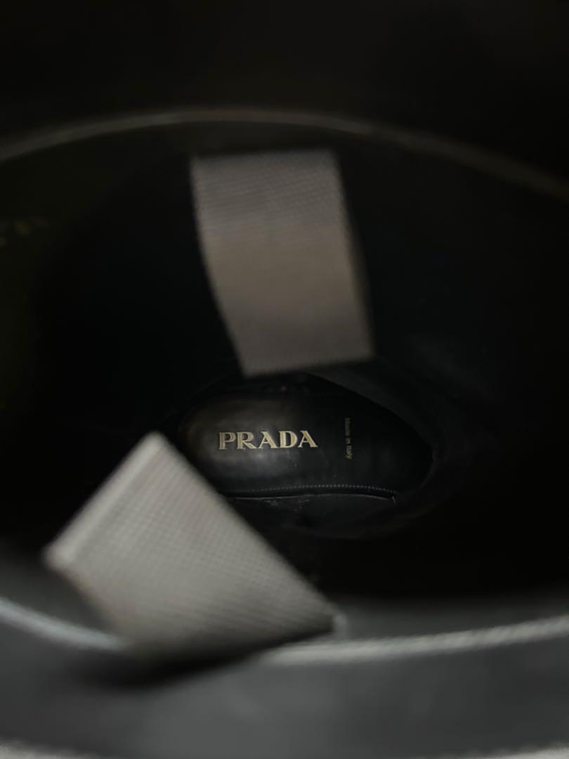 専用 PRADA archive スクエアトゥロングブーツ