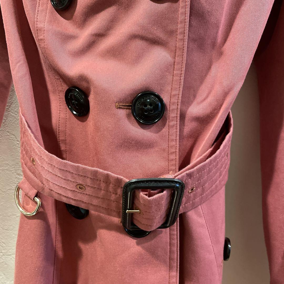 Burberry バーバリートレンチコート　スモーキーピンク