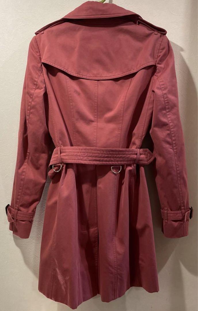 Burberry バーバリートレンチコート　スモーキーピンク