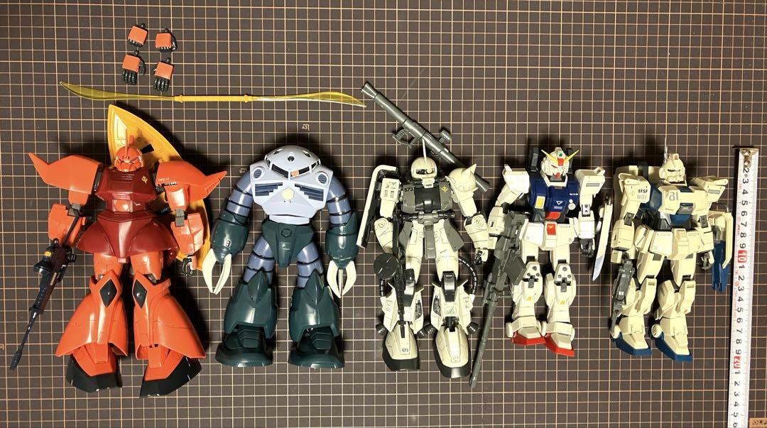 MG(マスターグレード) ガンダム　ガンプラ　ジャンク　セット