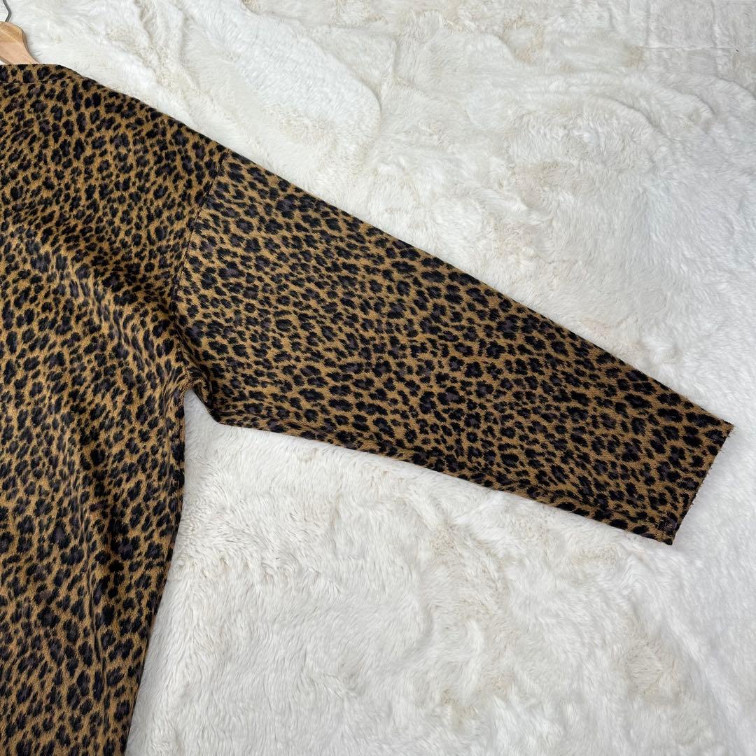 送料無料も! 即 21AW South2 West8 レオパードカーディガン LL・South2 West8 保証書付、新品送料無料。