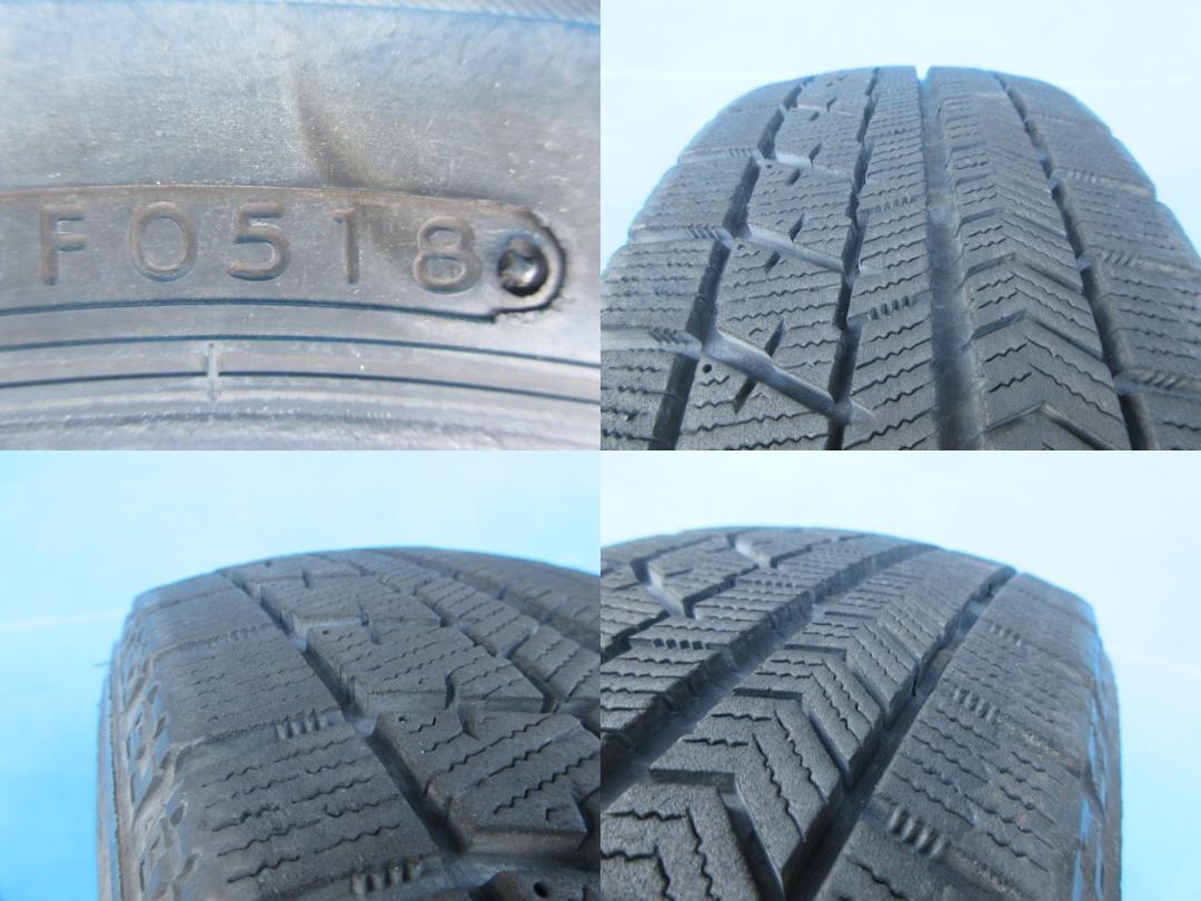 ブリヂストン 155/65R14 ブリザック VRX 2018年製 中古 4本