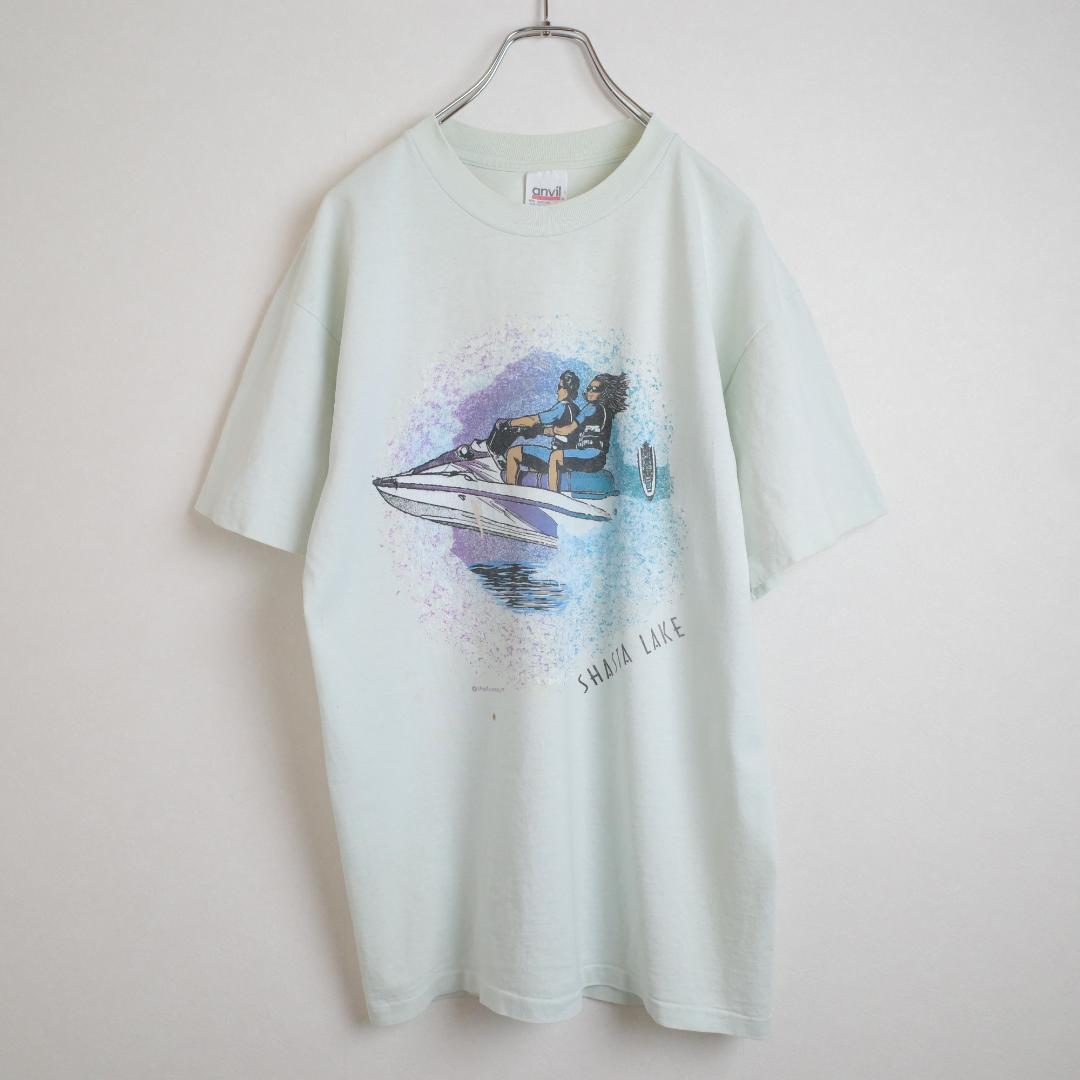 【USA製・ヴィンテージ】Tシャツ SHASTA LAKE Lサイズ 希少