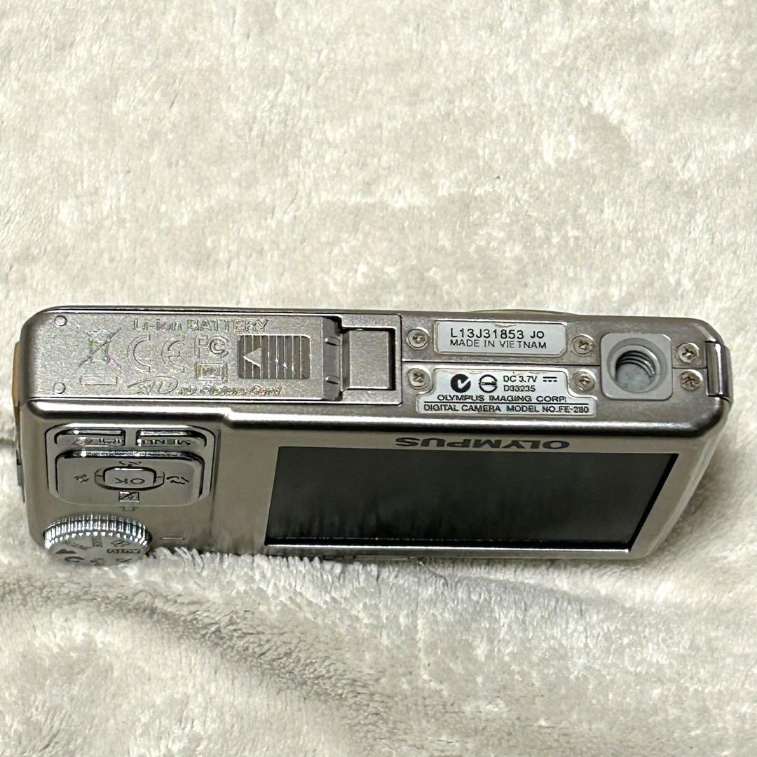 【美品 動作確認済】オリンパス CAMEDIA FE-280 デジタルカメラ