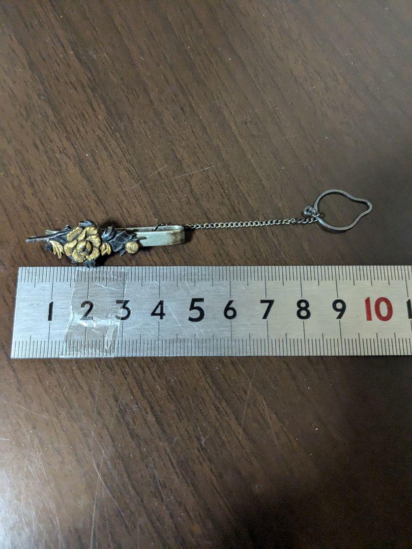 日本製　アンティーク　ネクタイピン　シルバー925