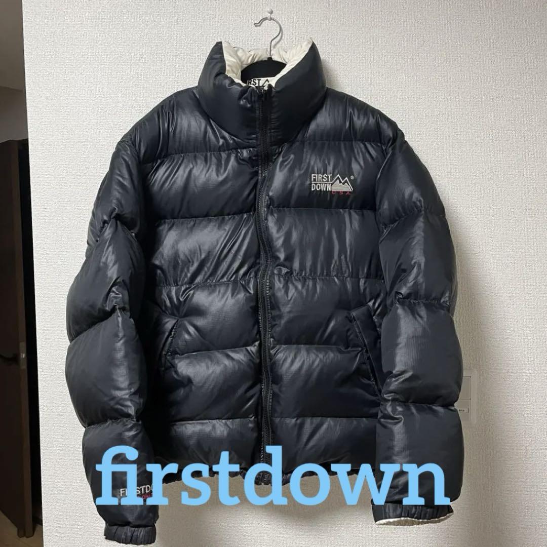 first down ファーストダウン ヌプシ型 ダウン y2k 古着 90s