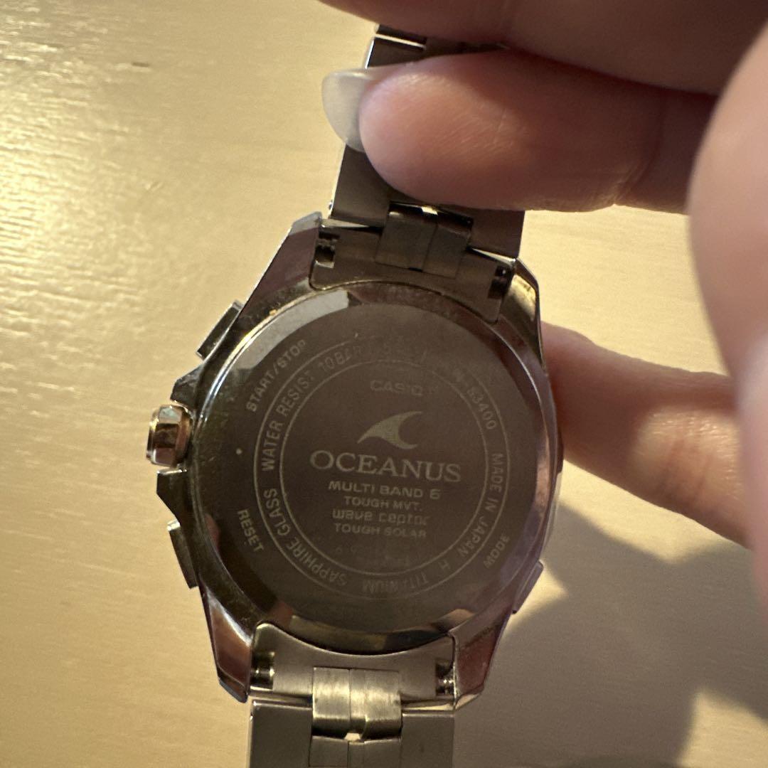 カシオ オシアナス 腕時計 OCW-S3400 OCEANUS ⭐︎ジャンク扱い 画像9