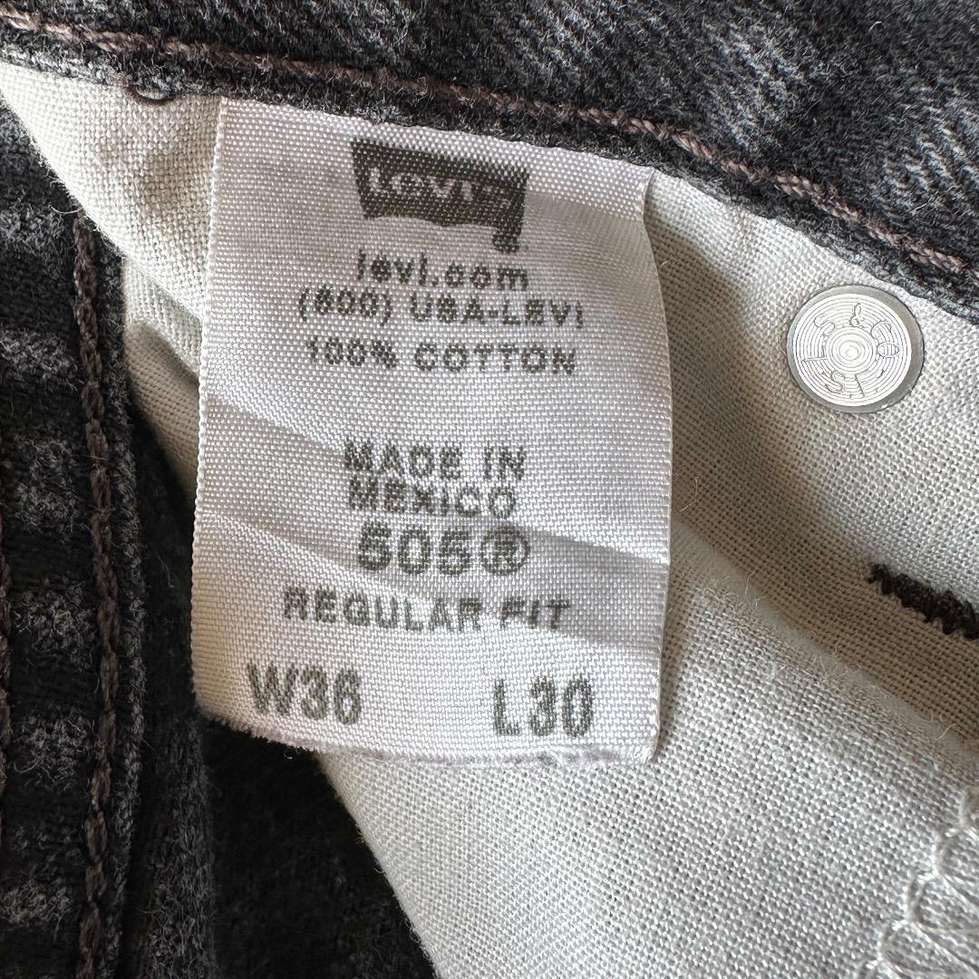 00s USA Levi ブラックデニム リーバイス 505 W36 L30
