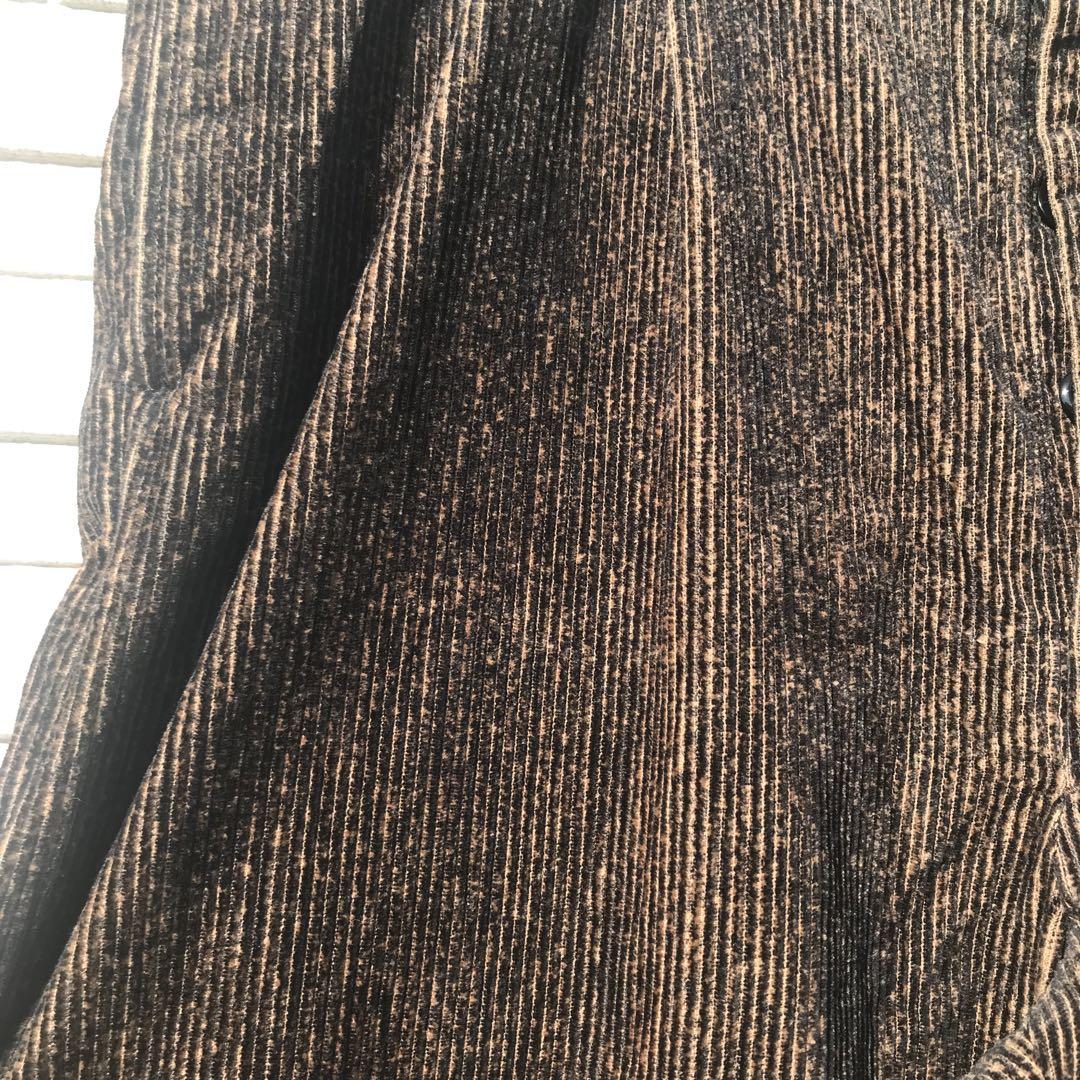 ウィアードパンツブラウン2XL コーデュロイ