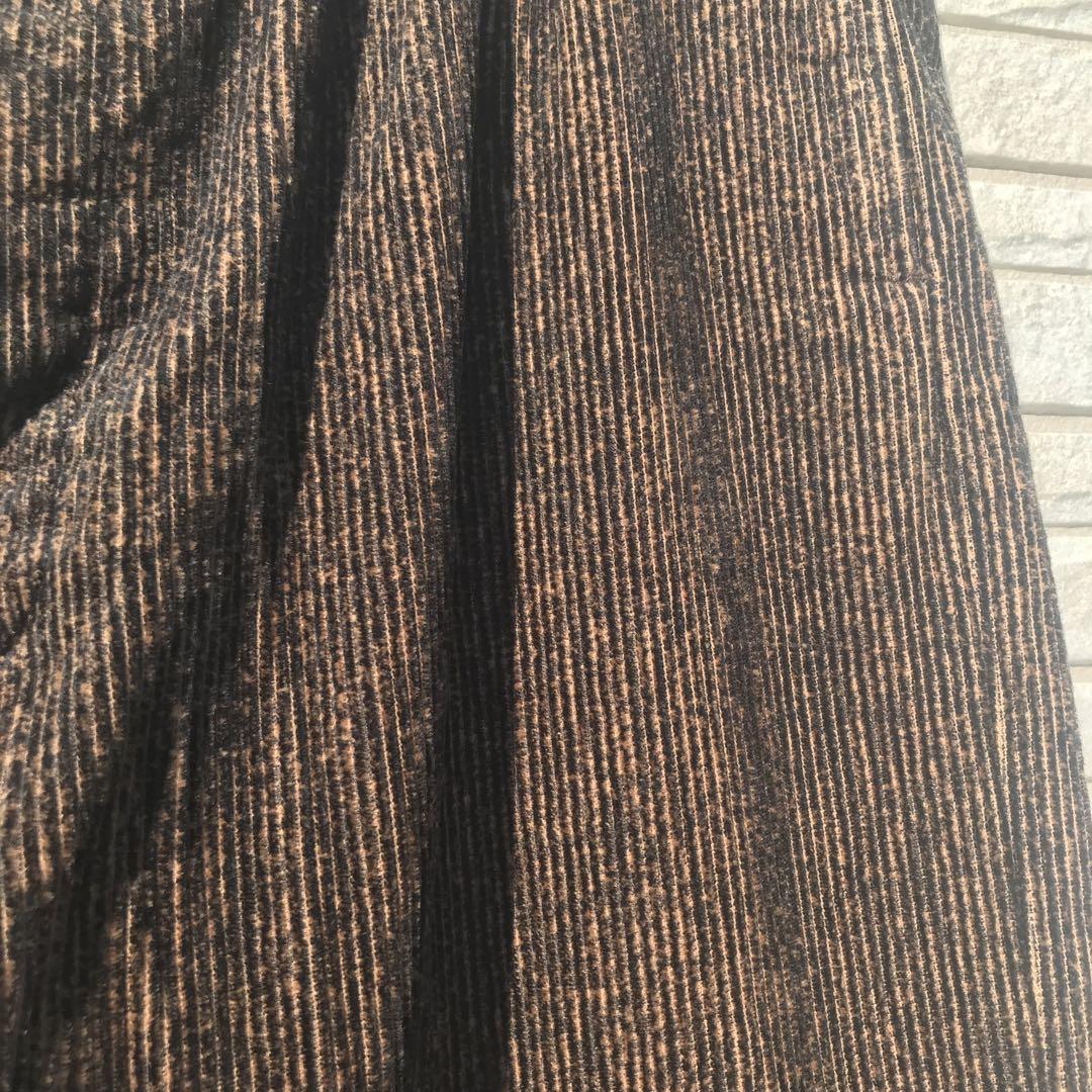 ウィアードパンツブラウン2XL コーデュロイ