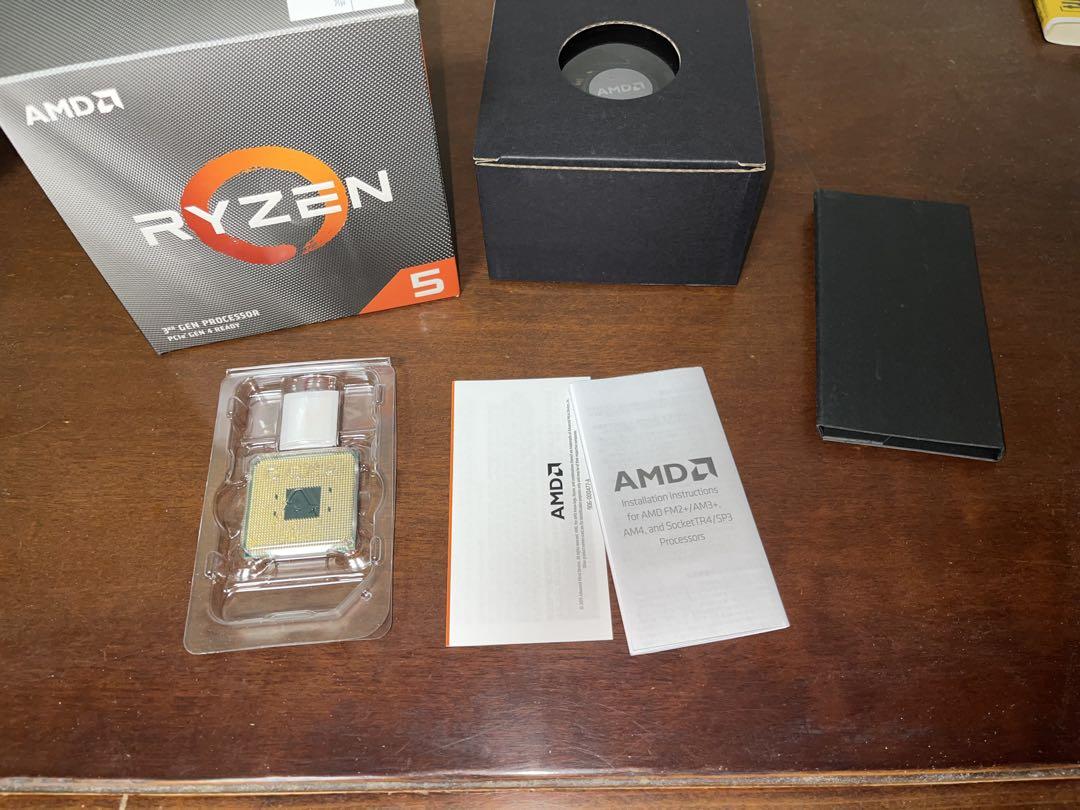 AMD Ryzen 5 3600 CPU + クーラーセット