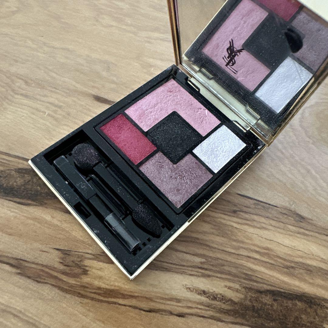 YSL アイシャドウパレット 4色 ピンク系 YSL アイシャドウパレット 4色 ピンク系