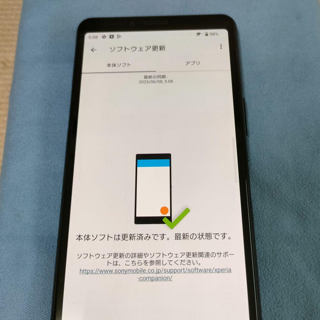 Xperia 10 Ⅱ SOV43 SIMロック解除済