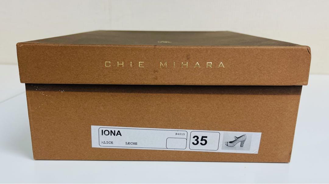 ★新品★チエミハラ　パンプス　IONA ブラック&ゴールド　35／22〜22.5