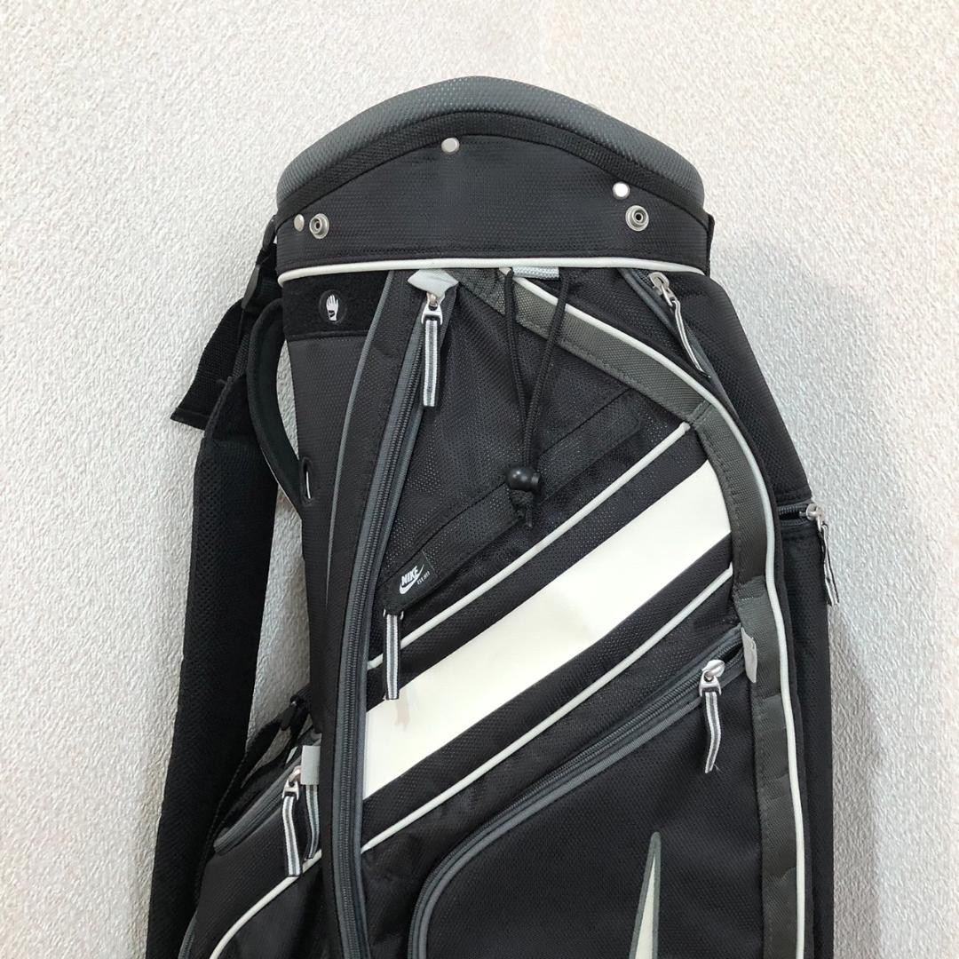 美品】 NIKE ナイキ キャディバッグ カート型 14分割 ブラック