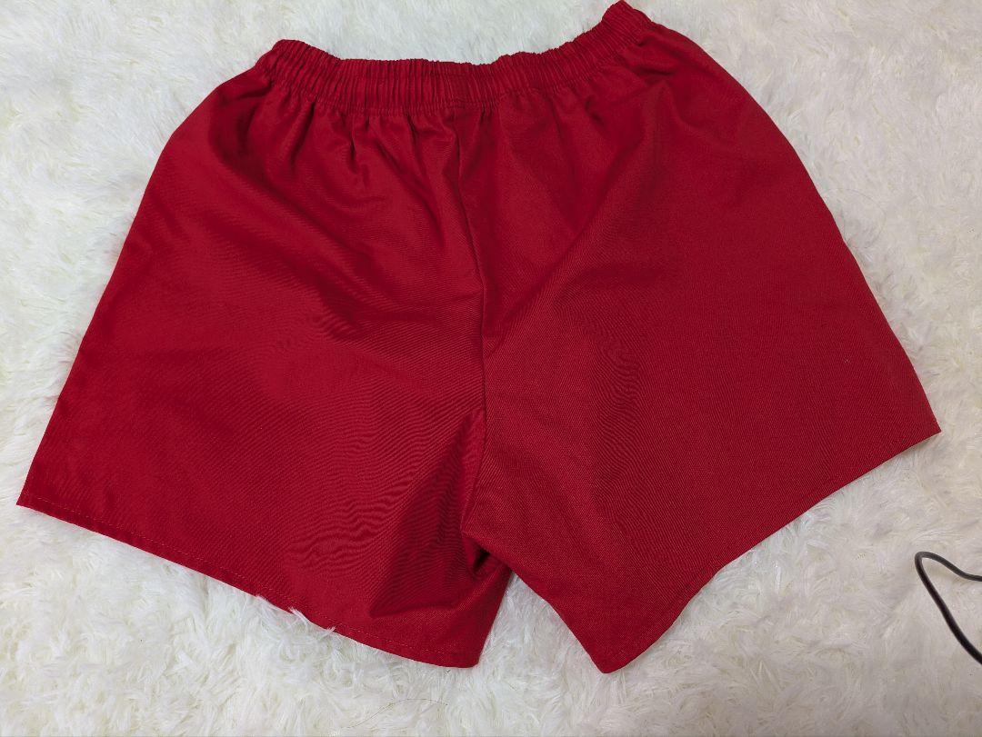 ASICSアシックス バレーボールゲームパンツ メンズ2XL 赤 - メルカリ