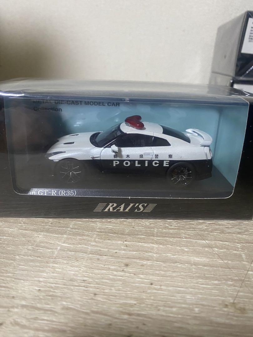全国で唯一の日産GT-R(R35)のパトカーが迫力の1/18スケール