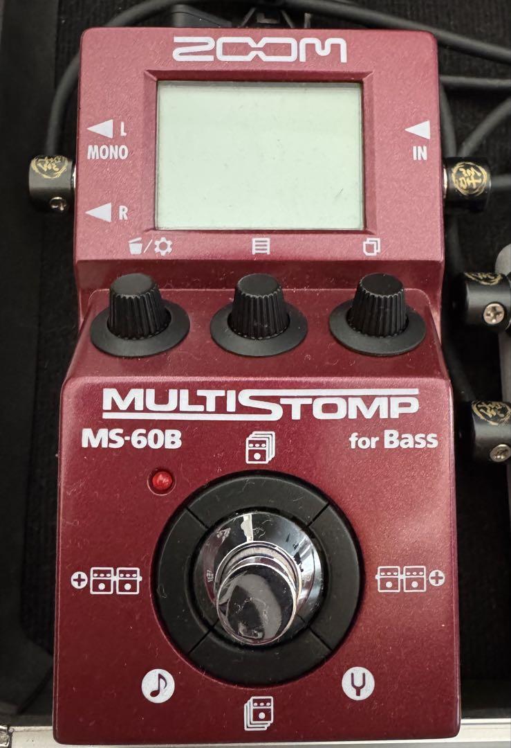 Zoom MS-60B ベース用マルチエフェクター 美品①