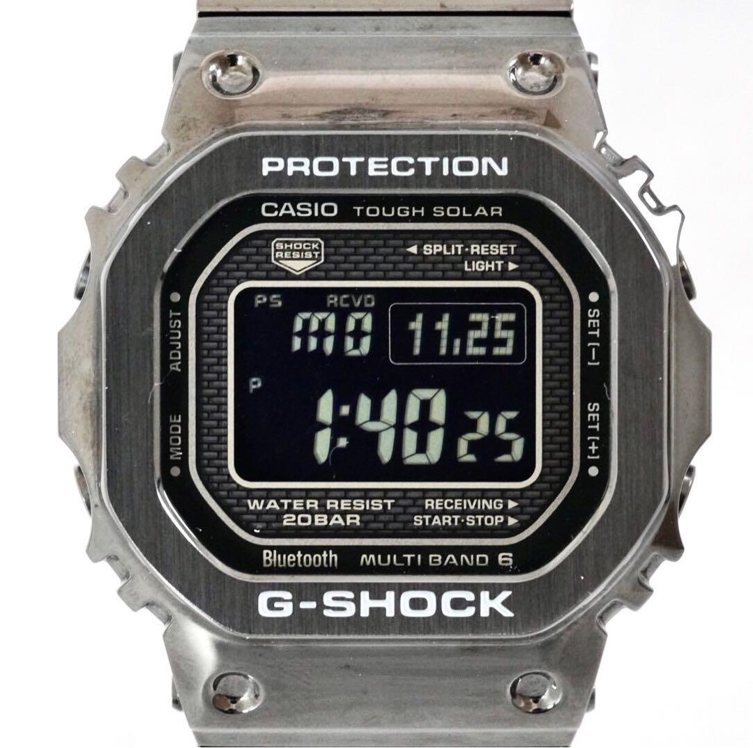 超美品☆CASIO G-SHOCK GMW-B5000-1JF カシオ デジタル