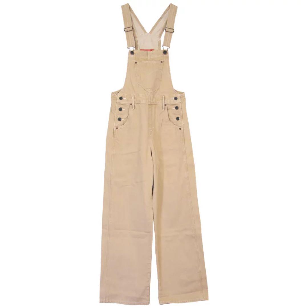 良品 LEVI'S RED OVERALL オーバーオール ヒッコリーデニム