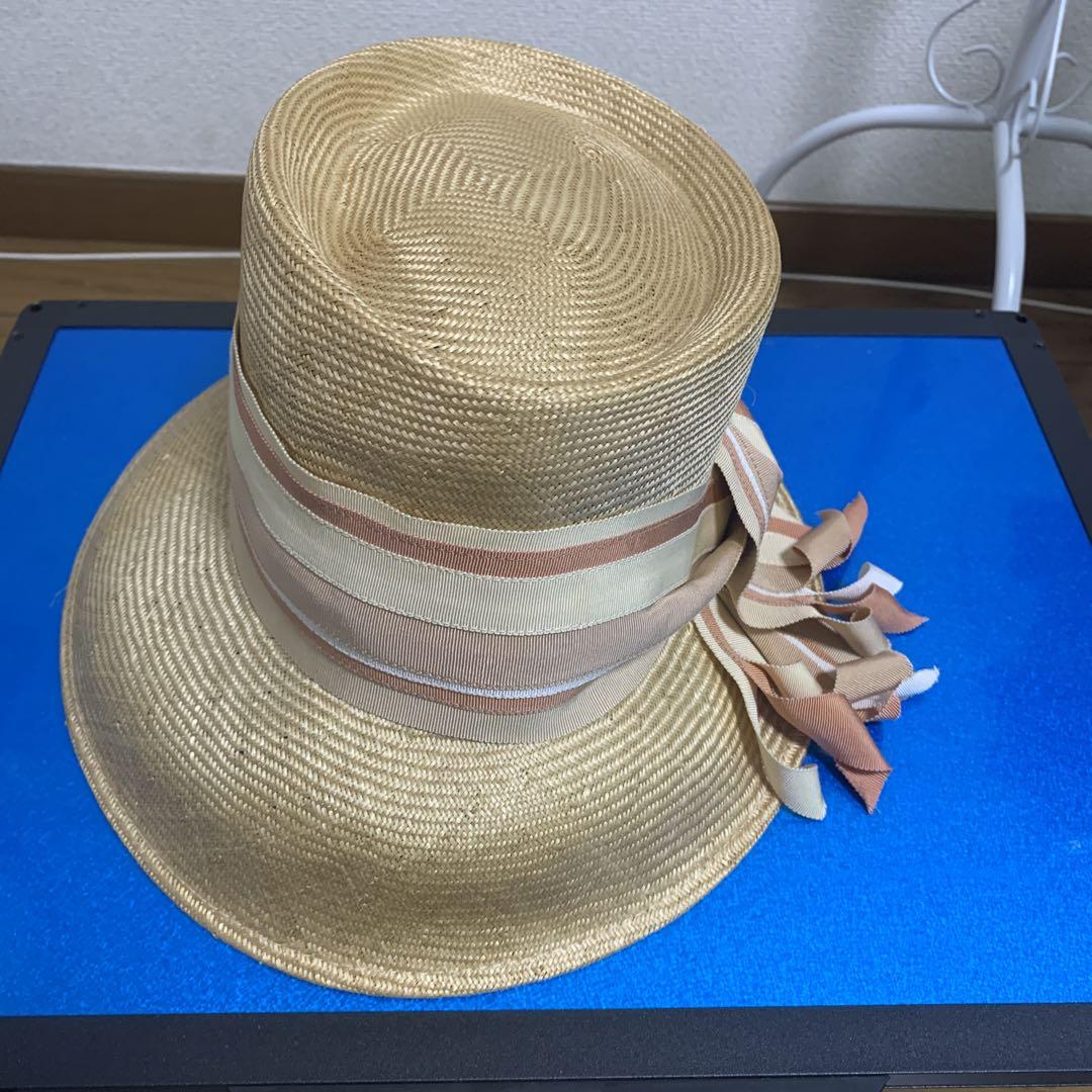 リボン付き帽子M