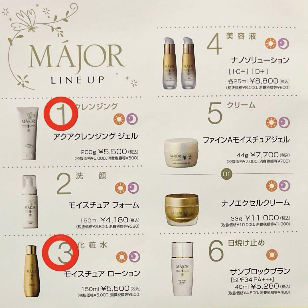 マジョール アクアクレンジングジェル　モイスチュアローション マジョール アクアクレンジングジェル - ESTEAQUE(エスティーク)