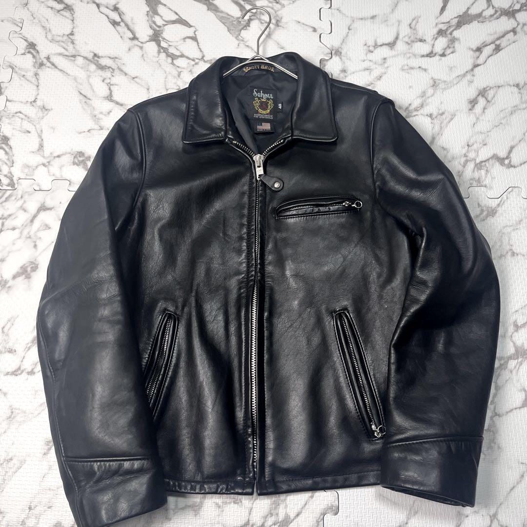Schott N.Y.C ショット 103US TRUCKER レザージャケット 7209