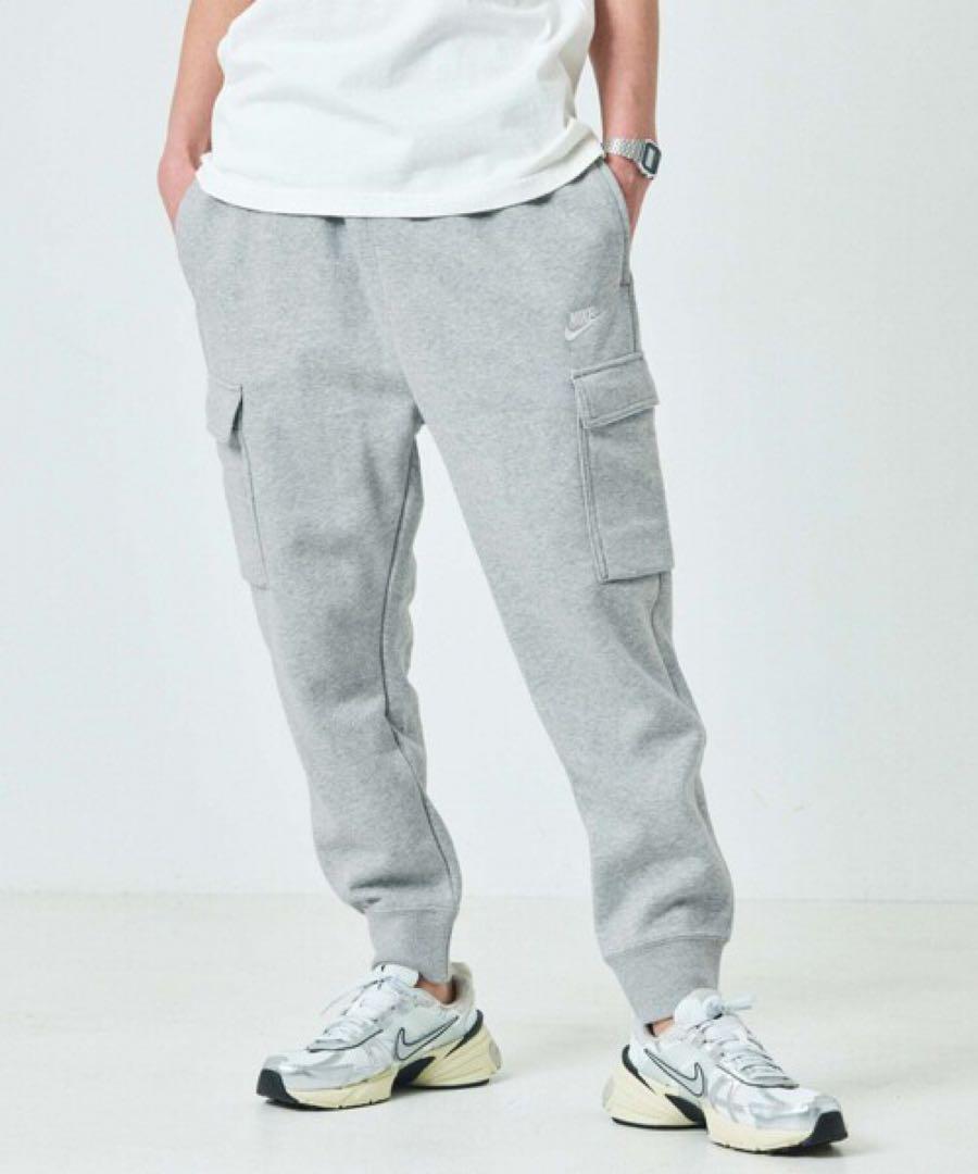 美品　限定　NIKE　ナイキ　スウェット　カーゴパンツ　ジョガー　グレー