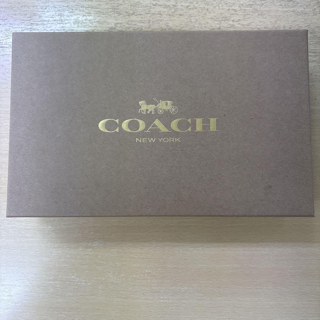 新品！COACH CF464 IMBLK ブラック長財布
