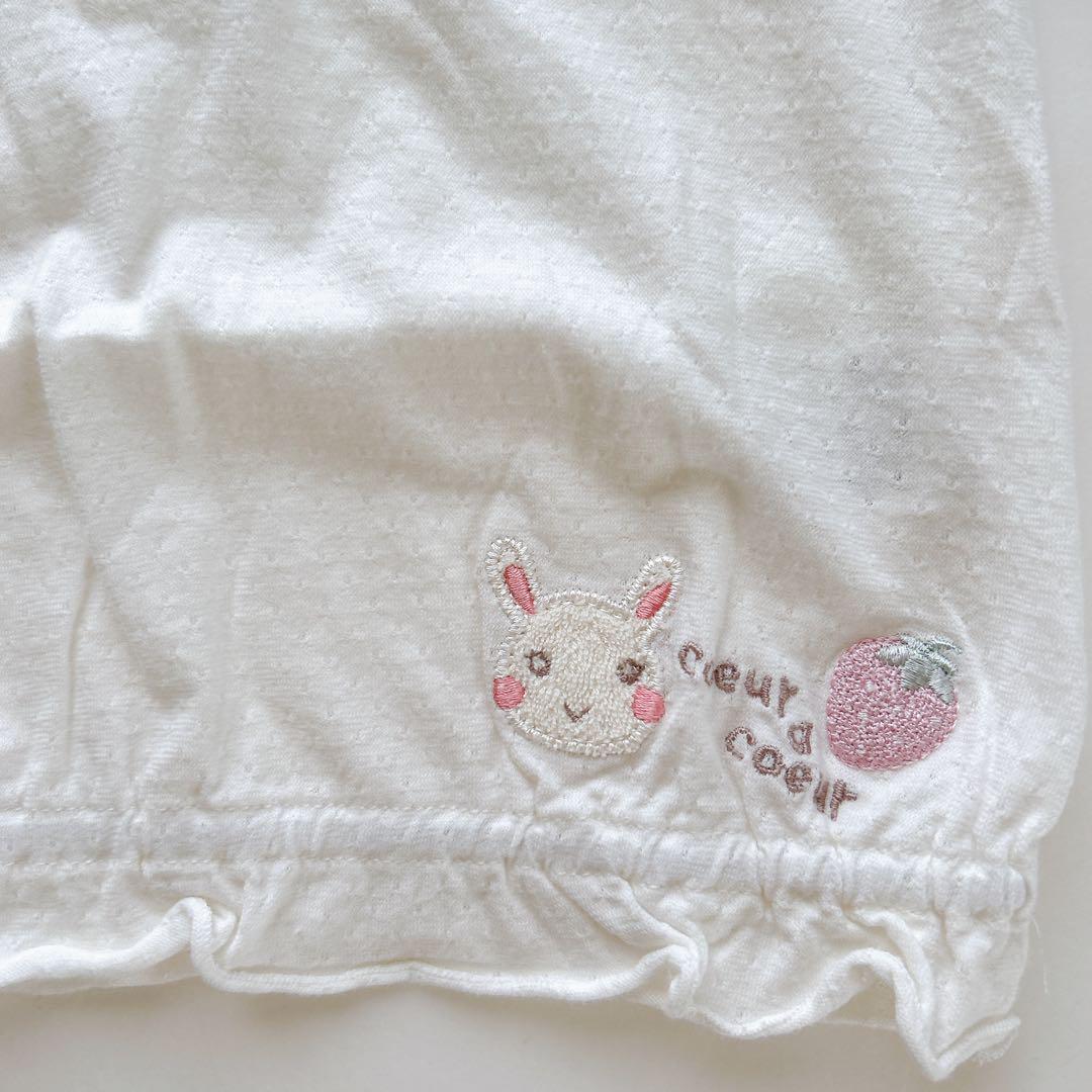 【クーラクール】いちご半袖Tシャツෆ‪ハーフパンツ100cm 44207-231b-01.jpg
