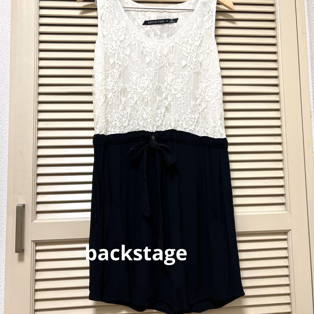 backstage オーストラリア製ノースリーブワンピースレース2