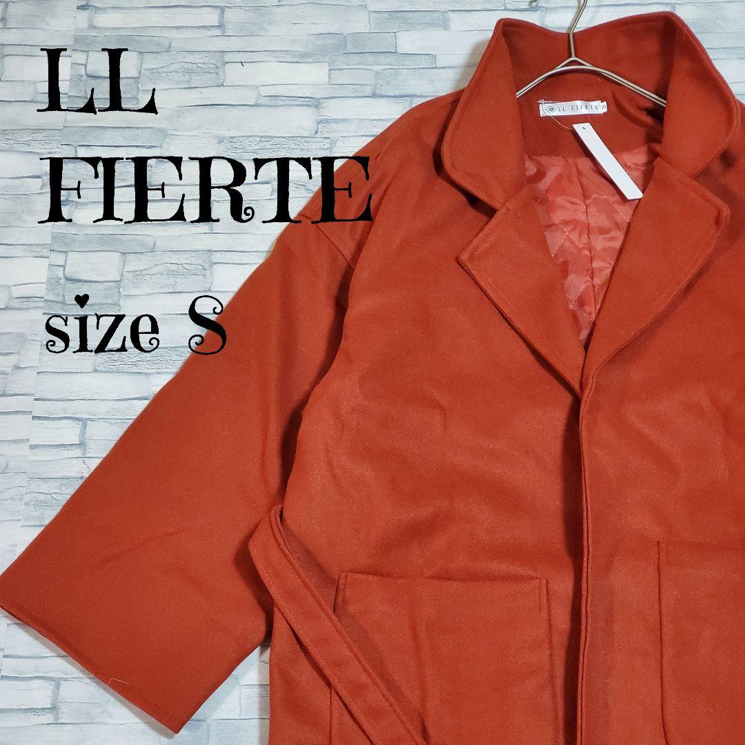 【LL FIERTE】ロングコート レディース オーバーサイズ チェスターコート