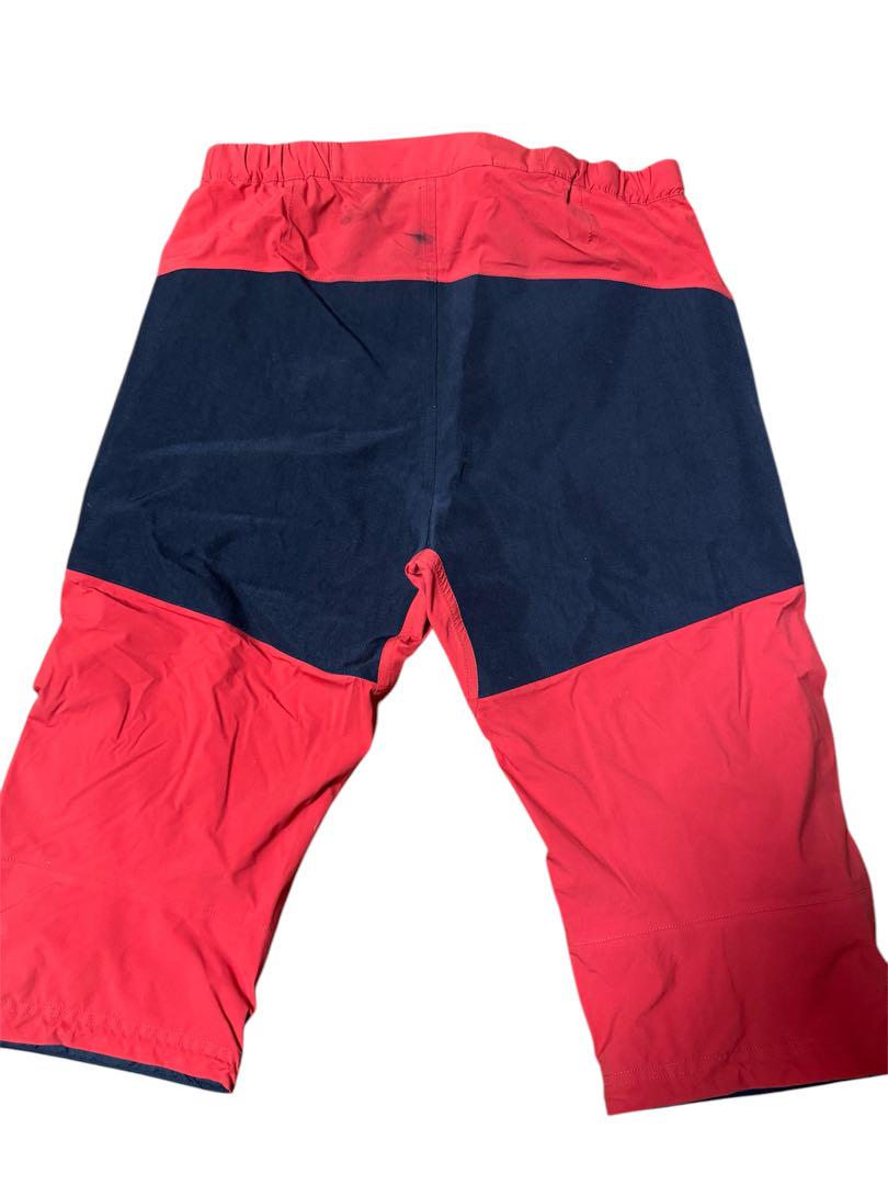 EverGreen フィッシングパンツ レッド　七分　エバーグリーン