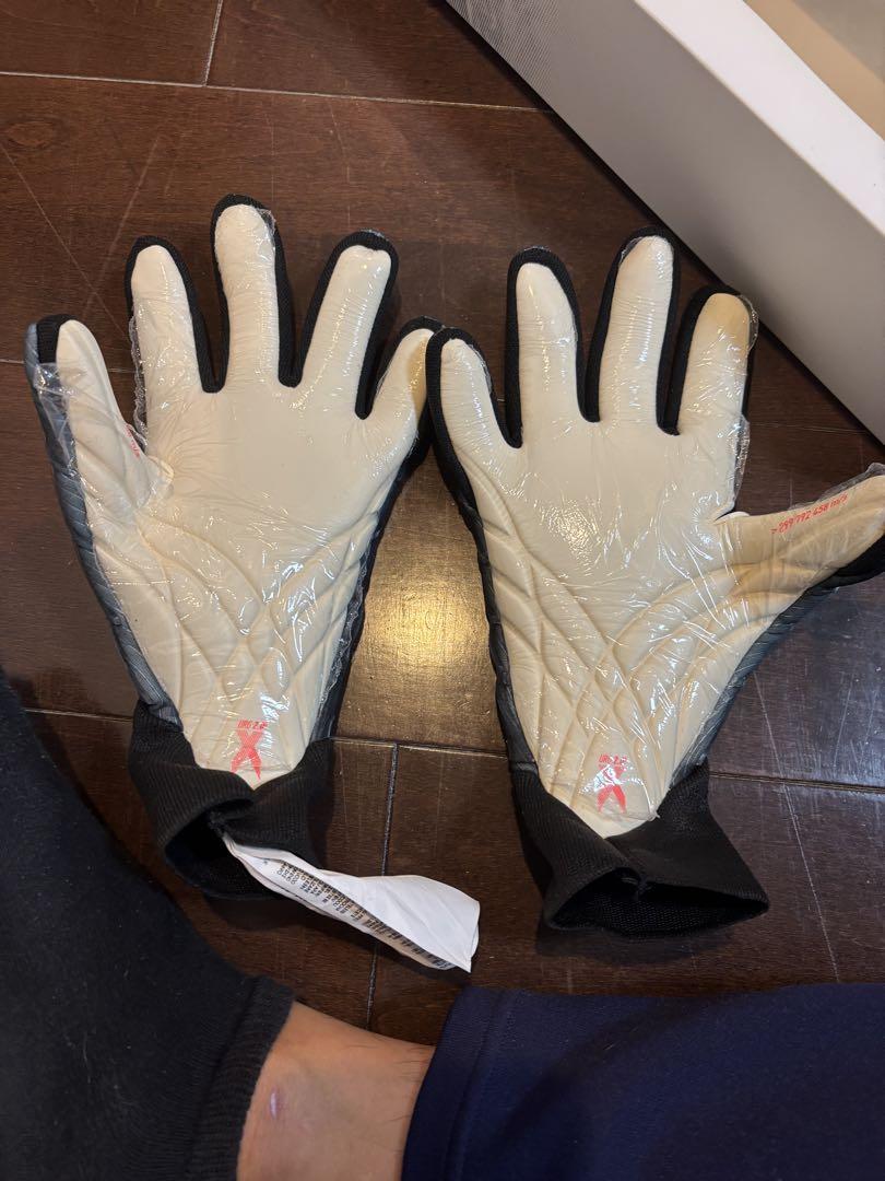 X & adidas キーパーグローブ 2点セット