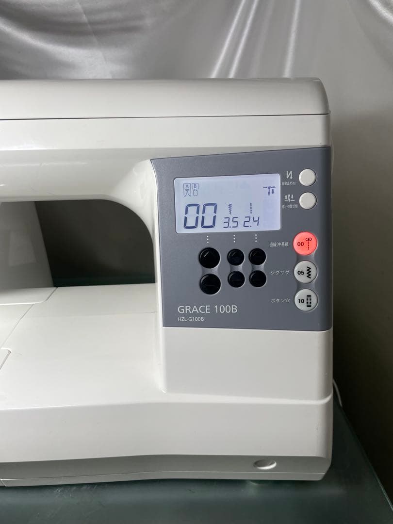 ジューキミシン JUKI HZL-GRACE100 B清掃整備済み 駆動ギア新品 ジューキミシン JUKI HZL-GRACE100 B清掃整備済み 駆動ギア新品