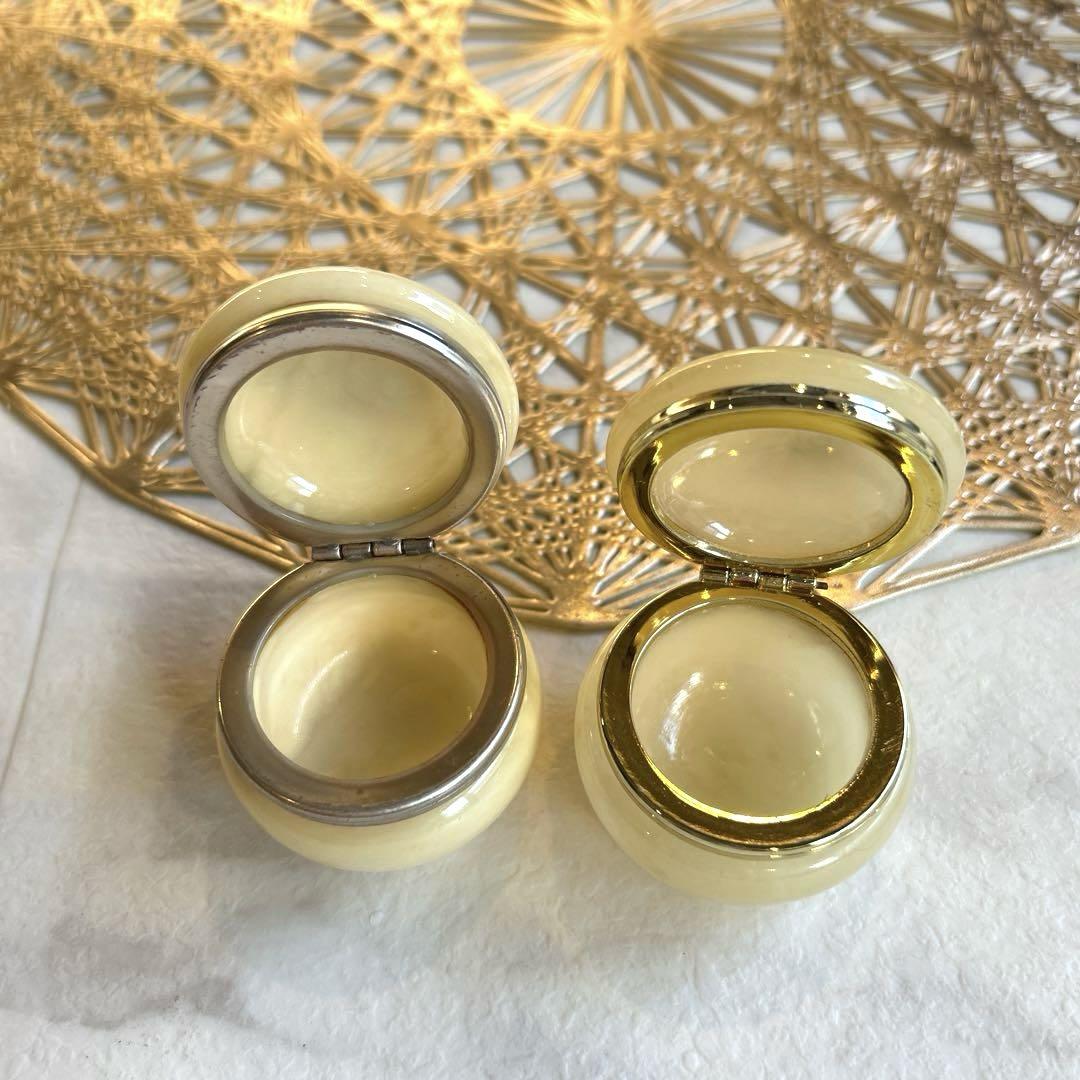ビンテージ GENUINE ALABASTER イタリア製 ジュエリーボックス
