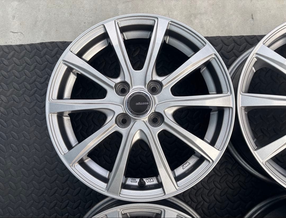 超美品 ヨコハマ MiLLOUS VX 15インチ 4本 エアバルブ新品交換済 超美品 ヨコハマ MiLLOUS VX 15インチ 4本 エアバルブ新品交換済