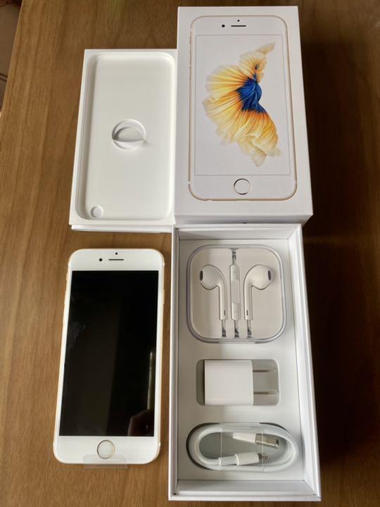 格安限定品 iPhone 6s Gold 32 GB SIMフリー Hv8g5-m67561504633 通販得価
