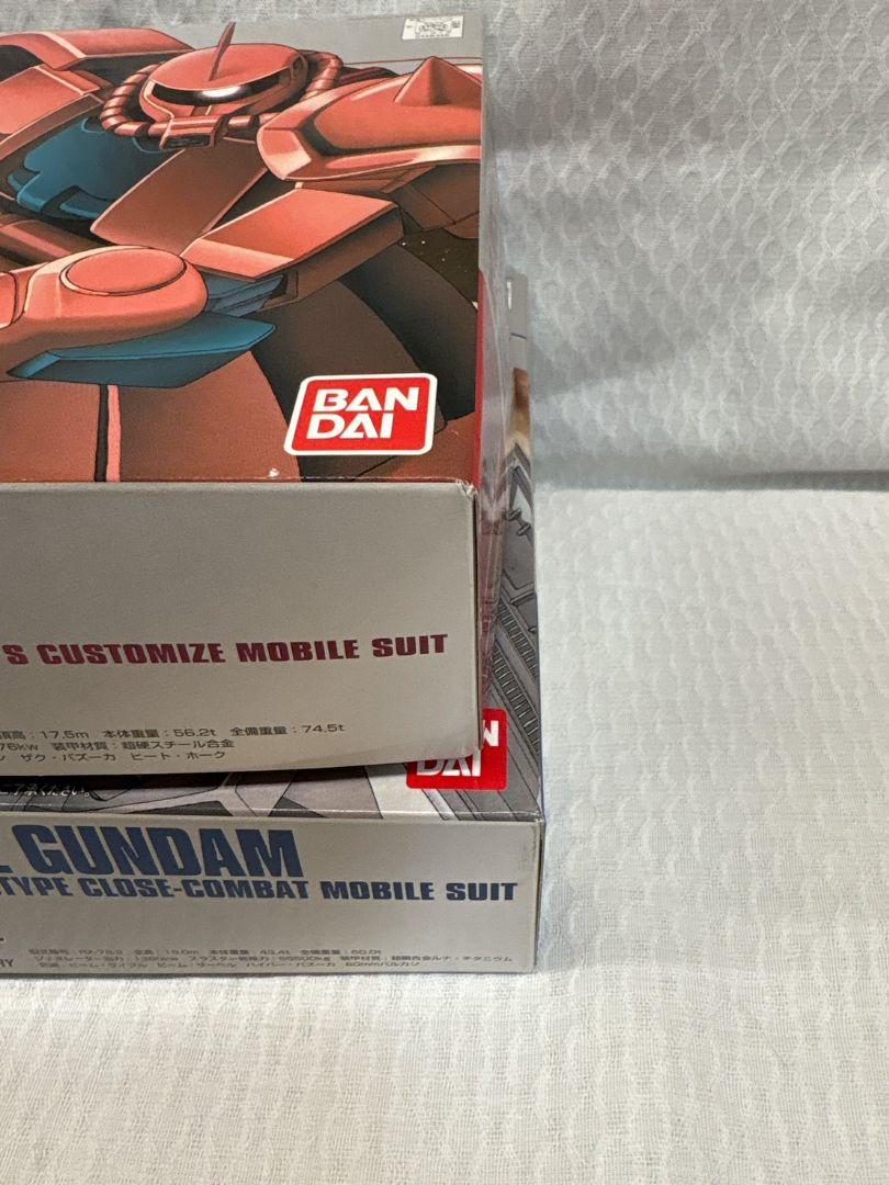 HG RX-78‐2 ガンダム &HG シャア専用ザク ガンプラDVDカタログ付