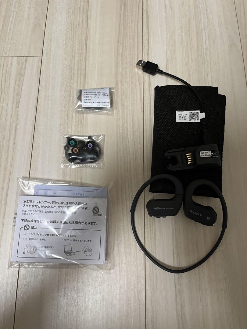ソニー SONY WALKMAN  NW−WS623 ブラック