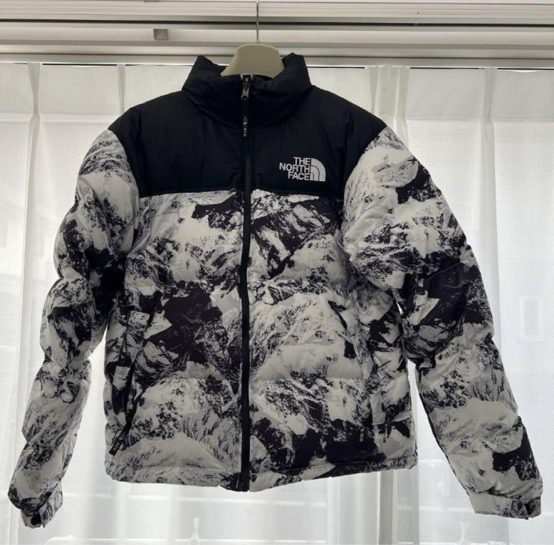 【新品未使用】ノースフェイス　ヌプシジャケット　雪山柄　日本未発売