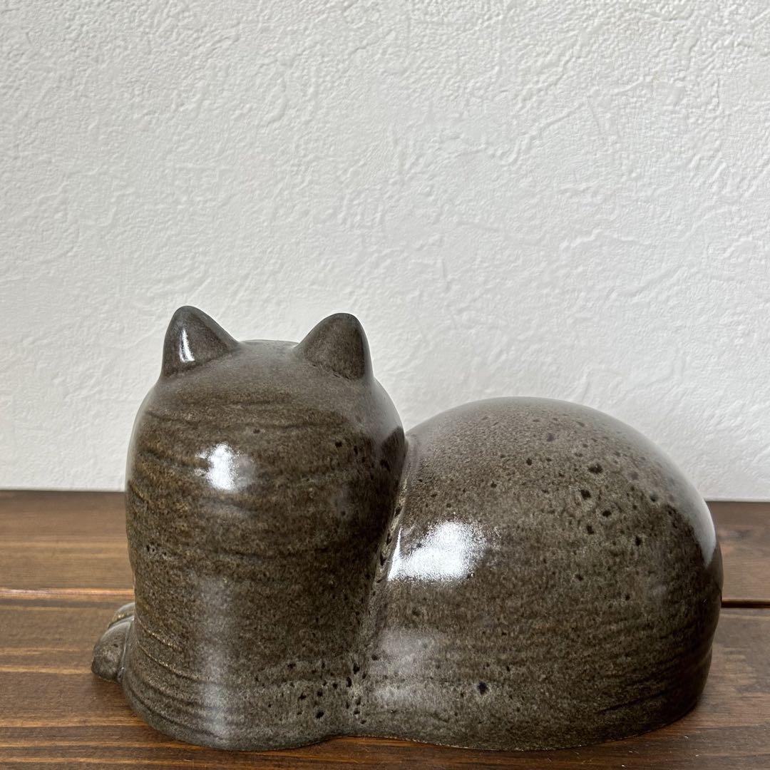 リサラーソン キャット マイ Mai (光沢のある黒） 2017年 19 cm