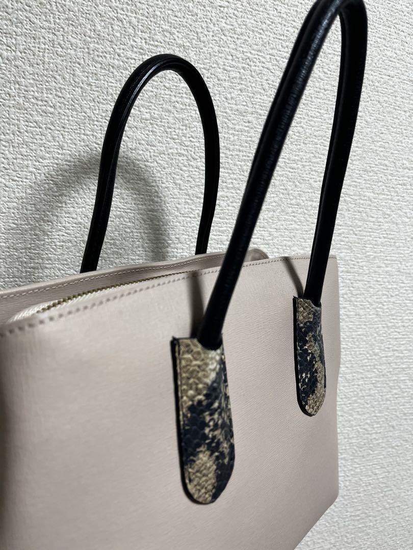FURLA フルラ TESSA テッサ ハンドバッグ ショルダーバッグ パイソン