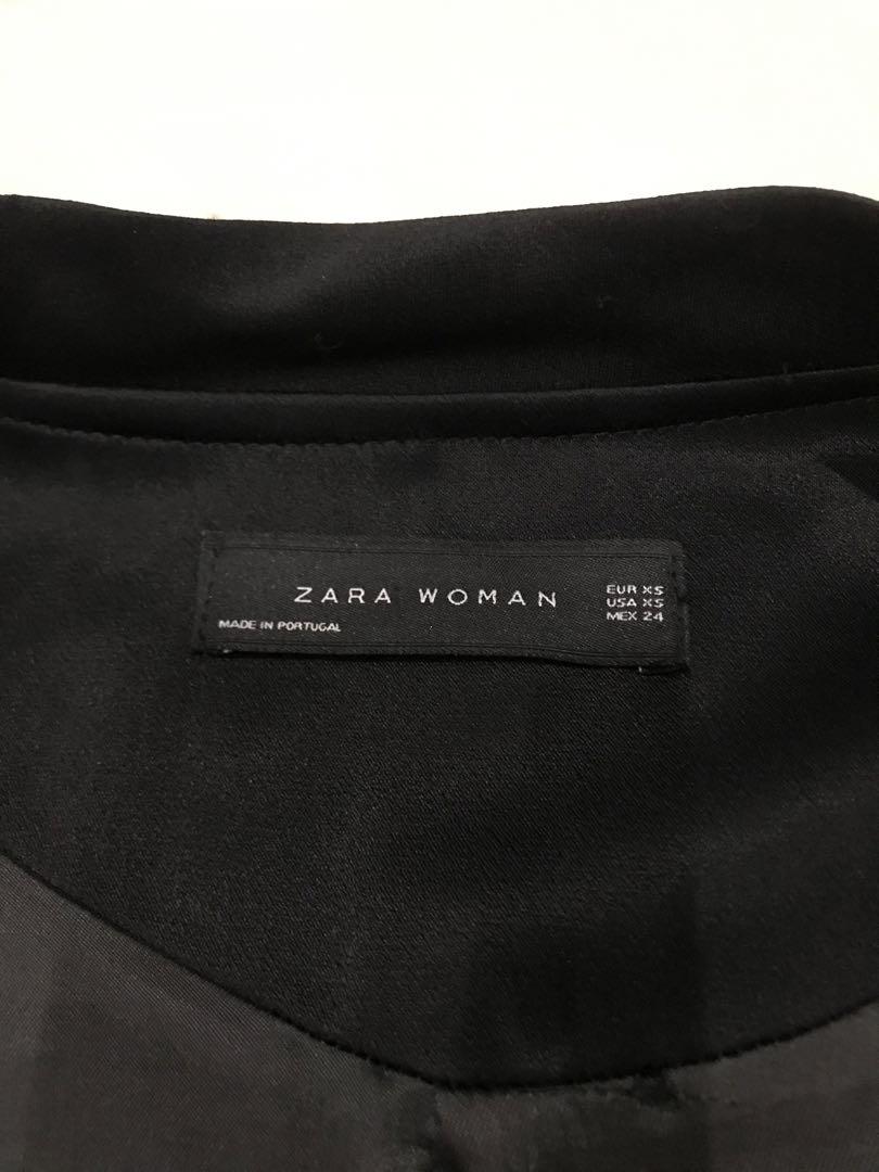 ZARA 刺繍 サテン ブルゾン スカジャン 和柄 鳥 男前 日本