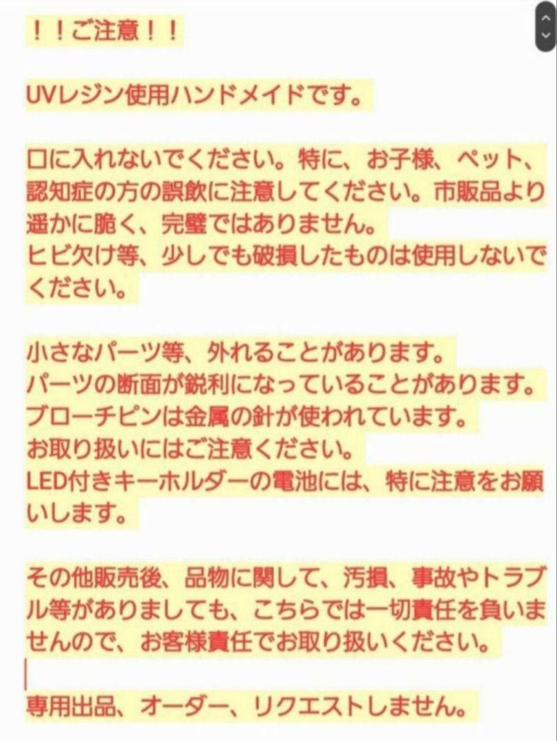 ゆきめい様お取り置き　7/1まで　ヨウム　レジン　バッグクリップ　フラワー