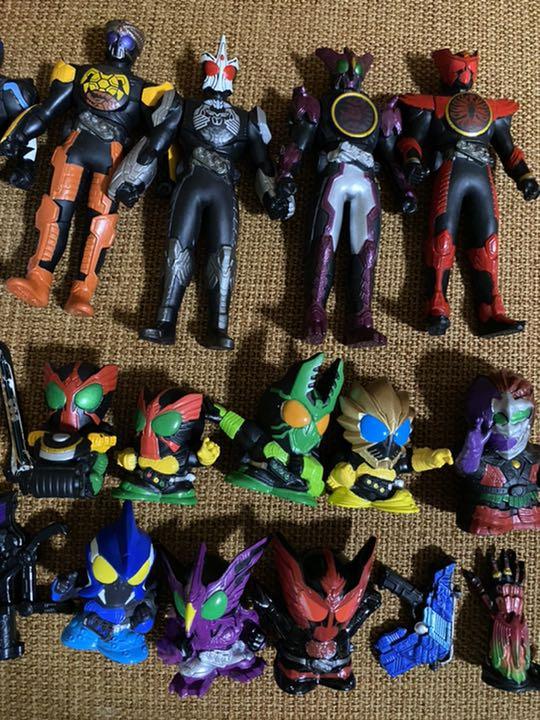 仮面ライダー　ソフビ　人形セット　25体 仮面ライダー ソフビセット 25体（小さい方は10センチ） - メルカリ