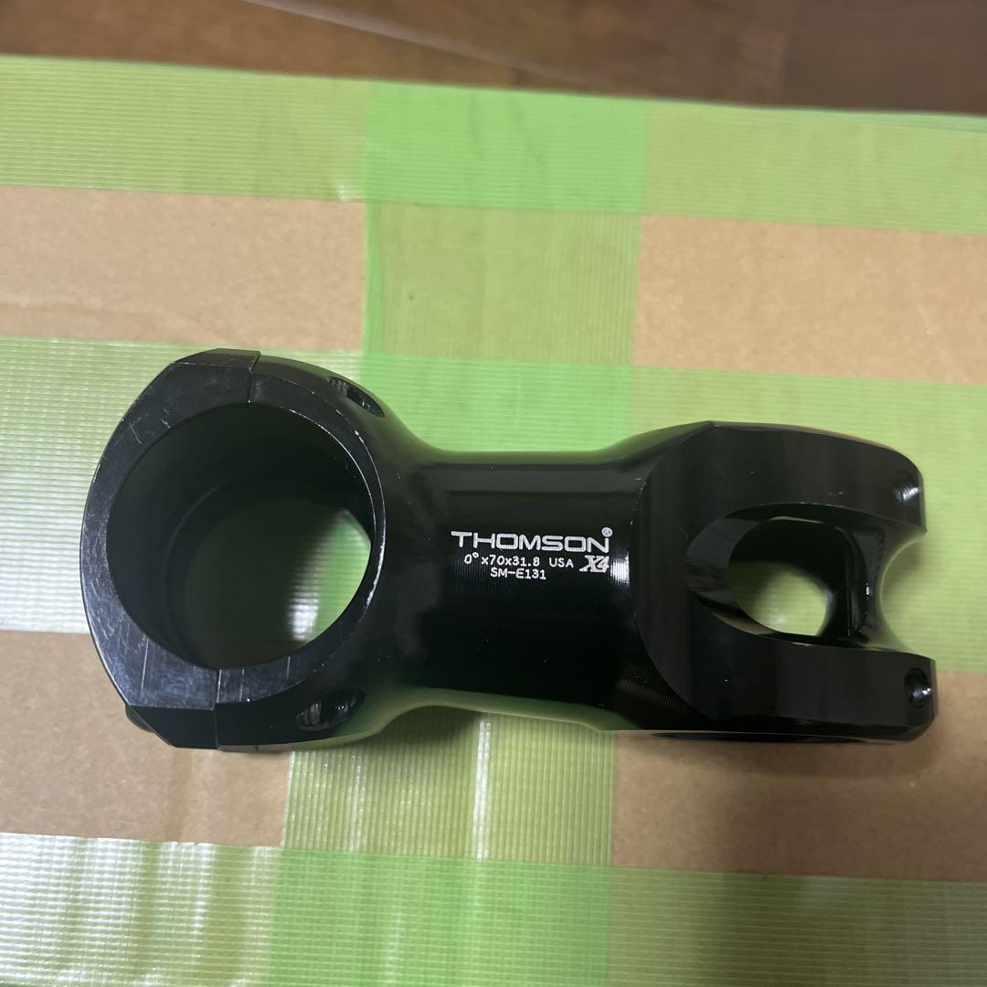 THOMSON X4 ステム 70mm 0° ブラック