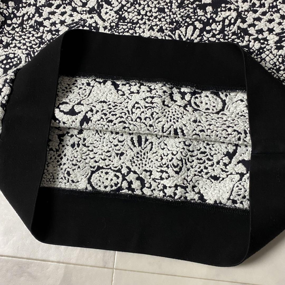 【極美品/Lサイズ】Paul Smith パイルジャガード総柄 ニット Tシャツ