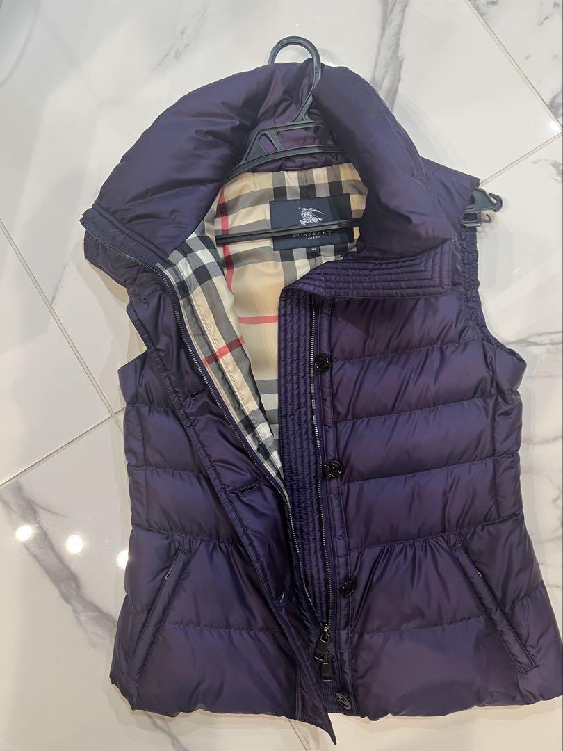 Burberry フード無しダウンベスト