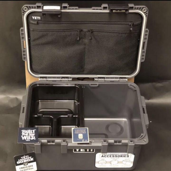 ☆新品送料込み☆ YETI イエティ gobox ゴーボックス チャコール